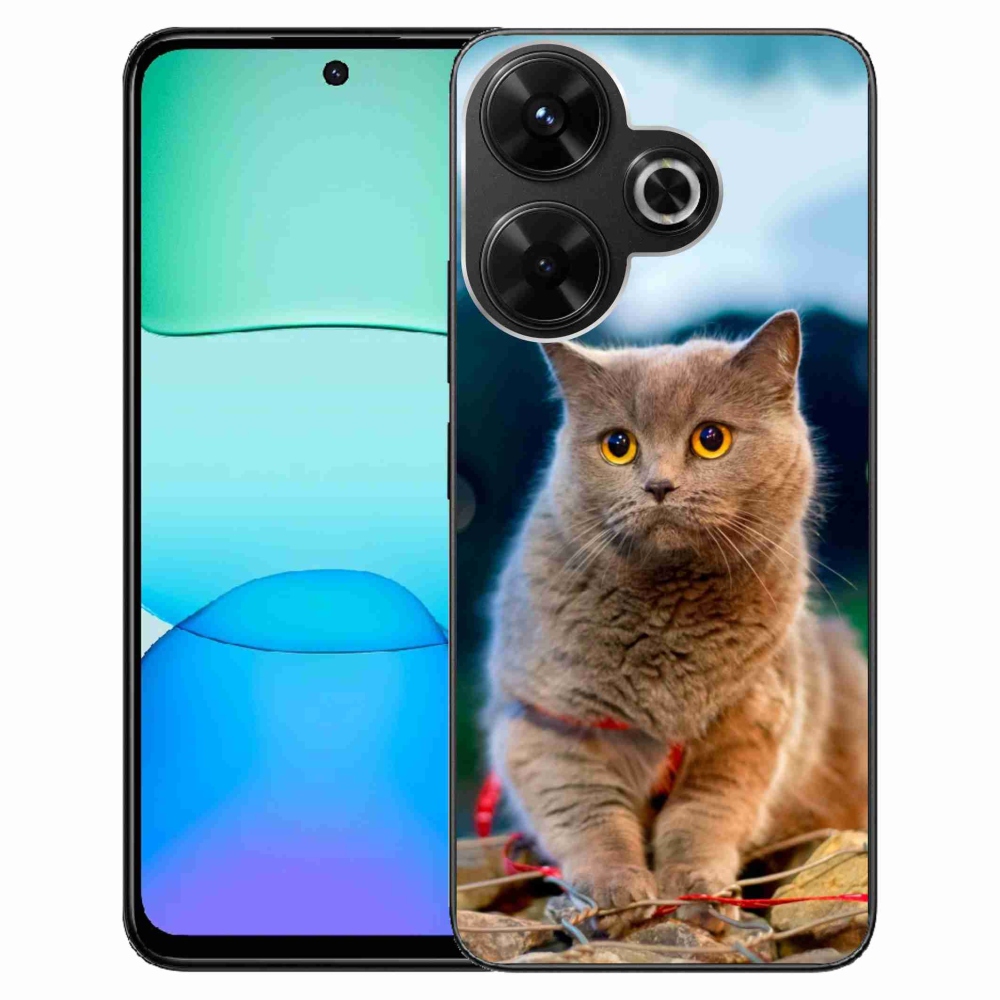 Gél borítás mmCase a Xiaomi Redmi 13 4G/Poco M6 4G - brit kék 2