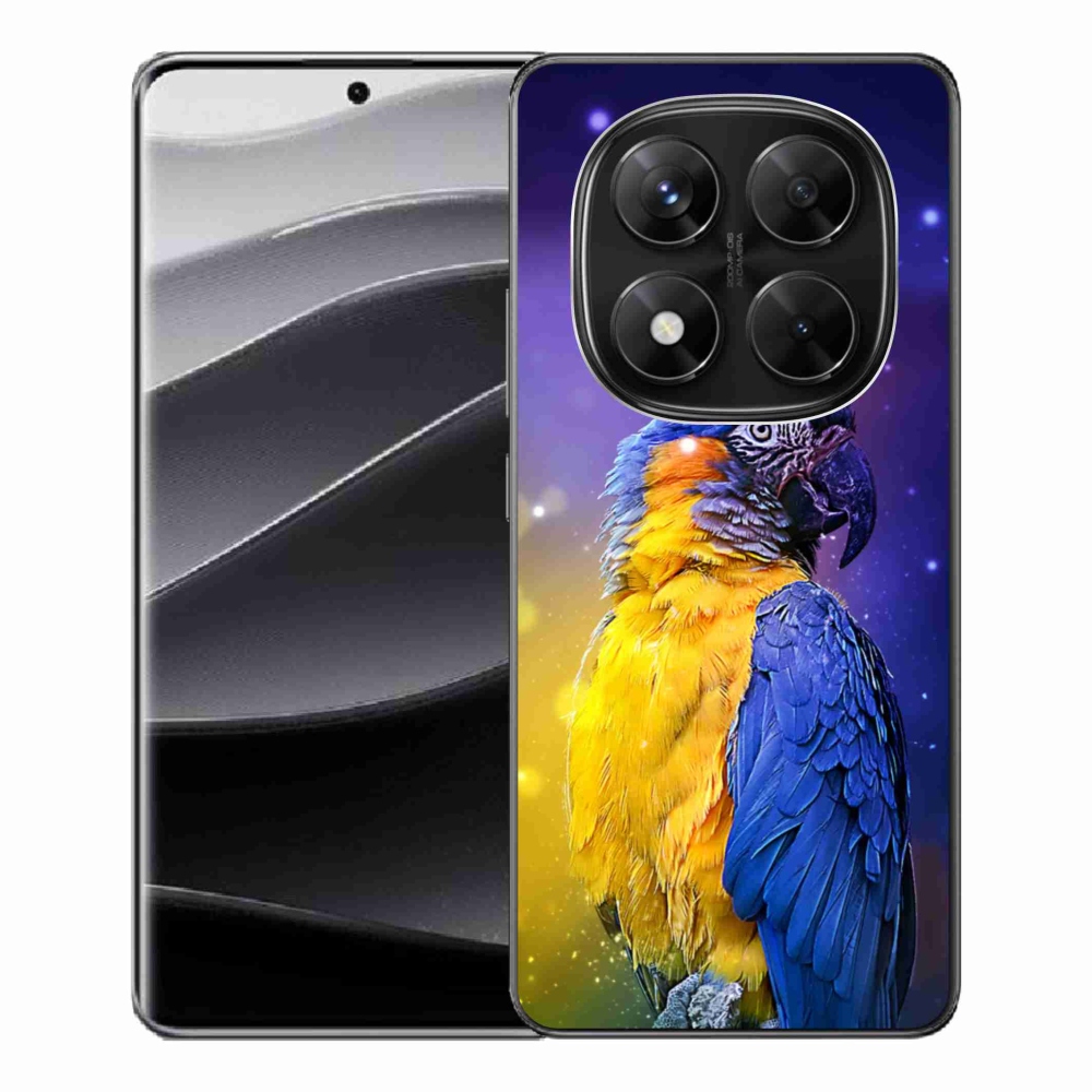 Gél borítás mmCase a Xiaomi Redmi Note 14 Pro 5G/Poco X7 5G számára - papagáj ara 1