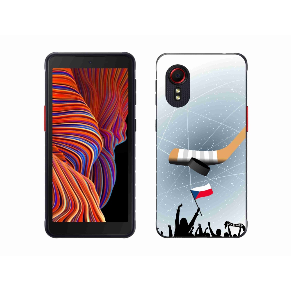 Gél borítás mmCase Samsung Galaxy Xcover 5 - hoki rajongóknak