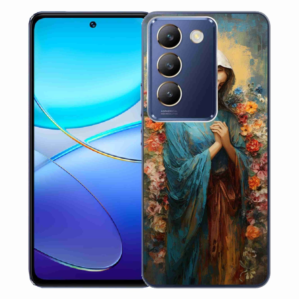 Gél borítás mmCase a Vivo V40 SE 4G/5G-n - szent asszony
