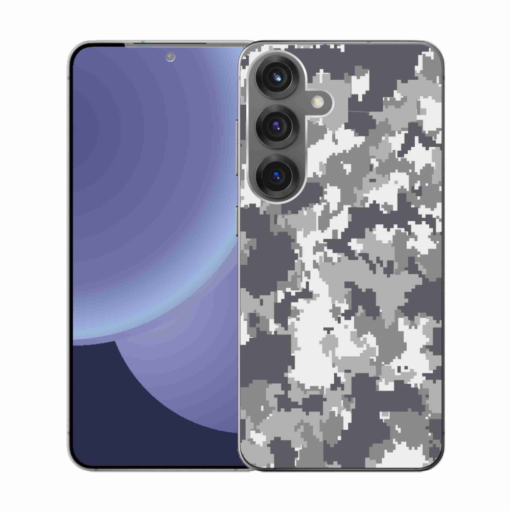 Zselés borítás mmCase Samsung Galaxy S25 készülékhez - terepszínű minta 2