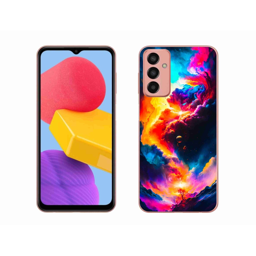 Gél borítás mmCase Samsung Galaxy M13 készülékhez - absztrakt motívum