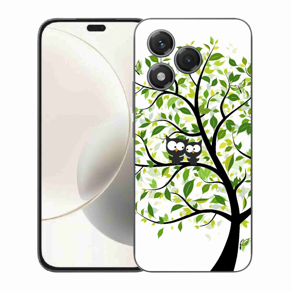 Zselés borító mmCase a Honor 400 Lite-hoz - baglyok a fán