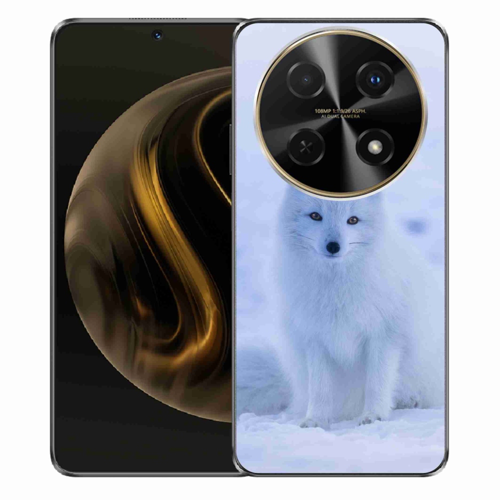 Gél borítás mmCase a Huawei Nova 12i készülékre - polár róka