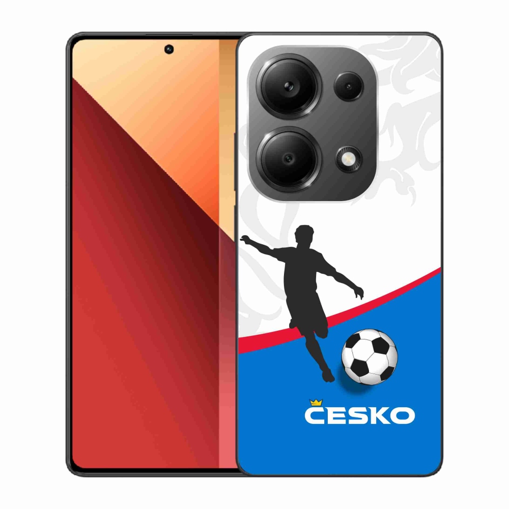 Gél borítás mmCase for Xiaomi Redmi Note 13 Pro 4G/Poco M6 Pro - futball Csehország 1