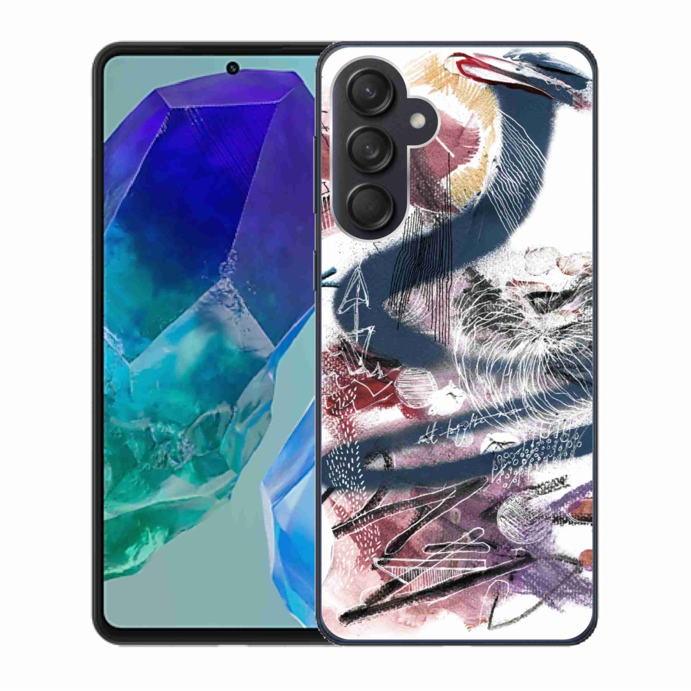 Zselés borítás mmCase Samsung Galaxy M55 5G - absztrakt motívum 28