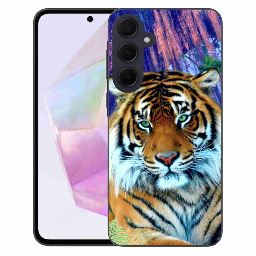 Gél tok mmCase a Samsung Galaxy A35 5G készülékhez - tigris