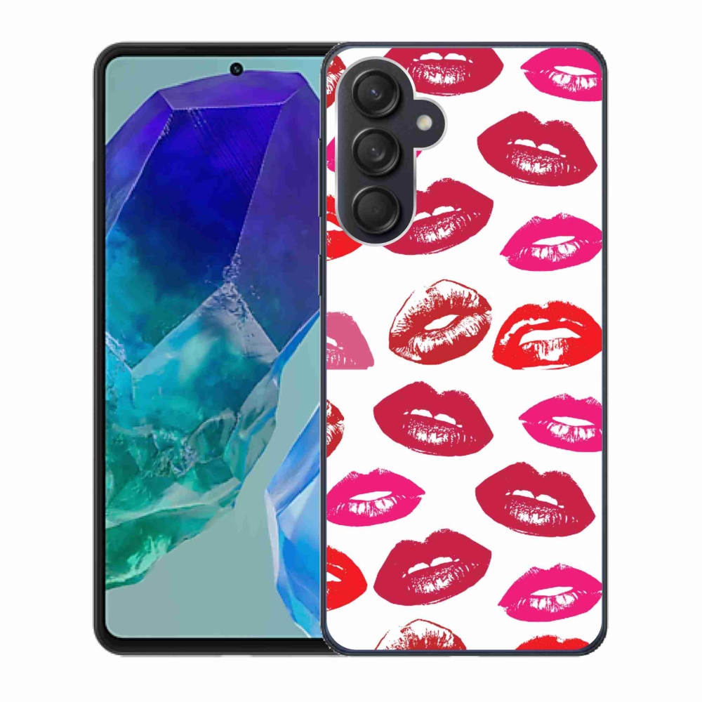 Zselés borítás mmCase Samsung Galaxy M55 5G - ajkakhoz