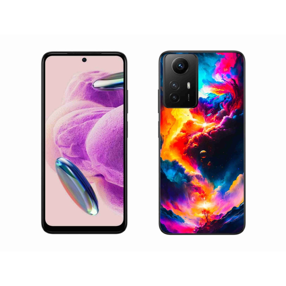 Gél borítás mmCase a Xiaomi Redmi Note 12S számára - absztrakt motívum