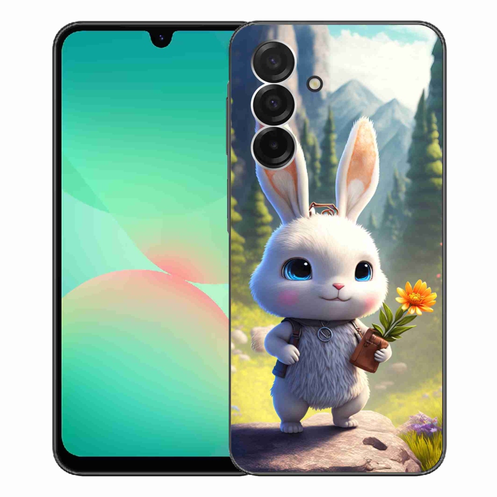 Zselés borítás mmCase Samsung Galaxy A26 5G - aranyos nyuszi