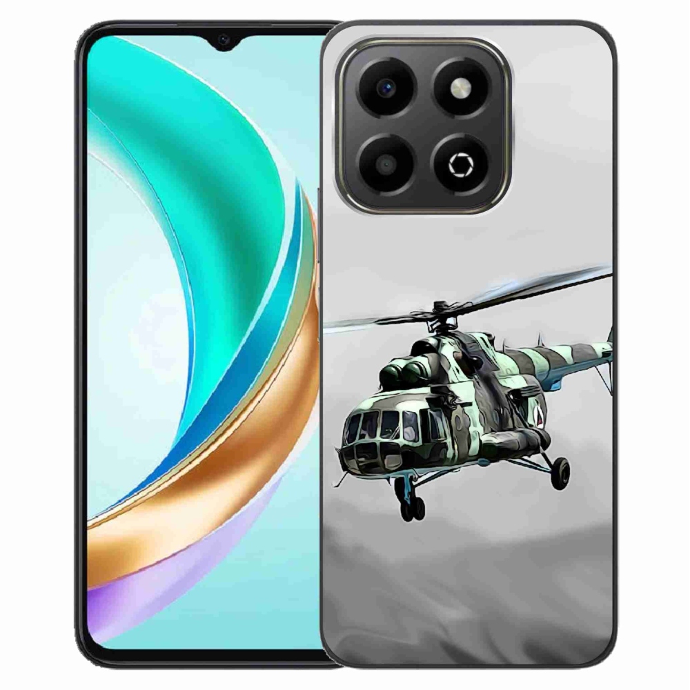 Zselés borítás mmCase a Honor X6b számára - katonai helikopter