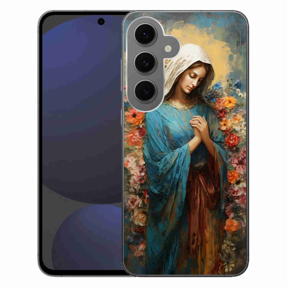 Zselés borítás mmCase Samsung Galaxy S24 FE - szent nőhöz