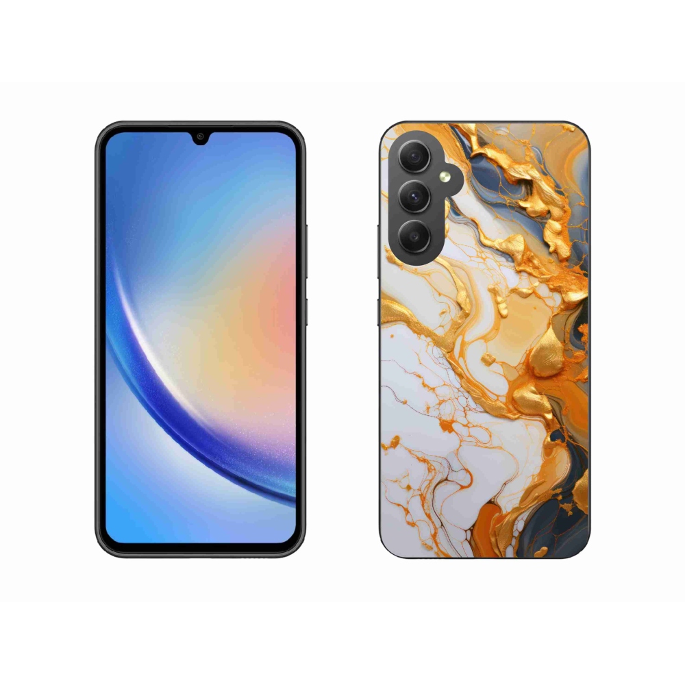 Gél borítás mmCase Samsung Galaxy A34 5G - absztrakt motívum 6