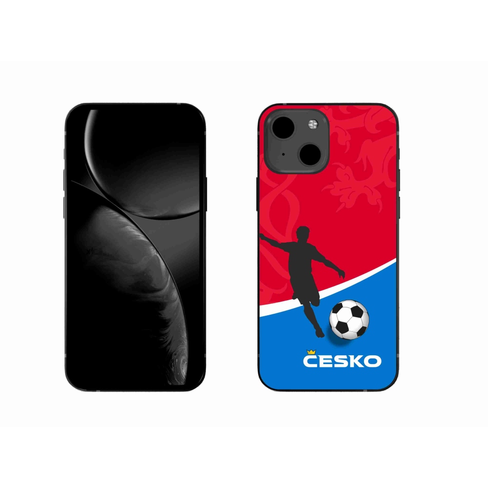 Gél borítás mmCase iPhone 13 6.1 - futball Csehország
