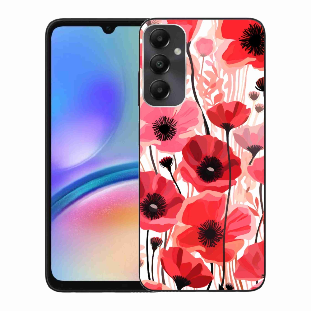 Zselés borítás mmCase Samsung Galaxy A05s készülékhez - mákos 1