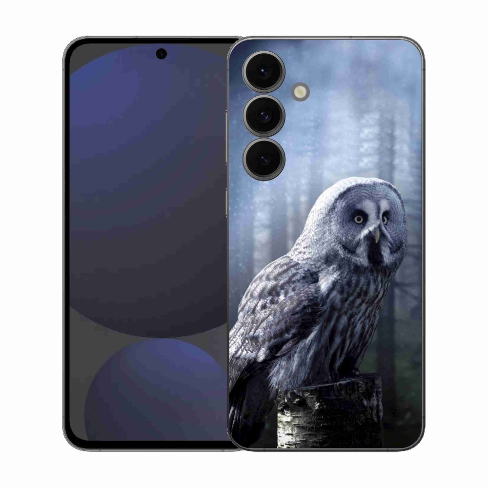 Zselés borítás mmCase Samsung Galaxy S25 FE - bagoly