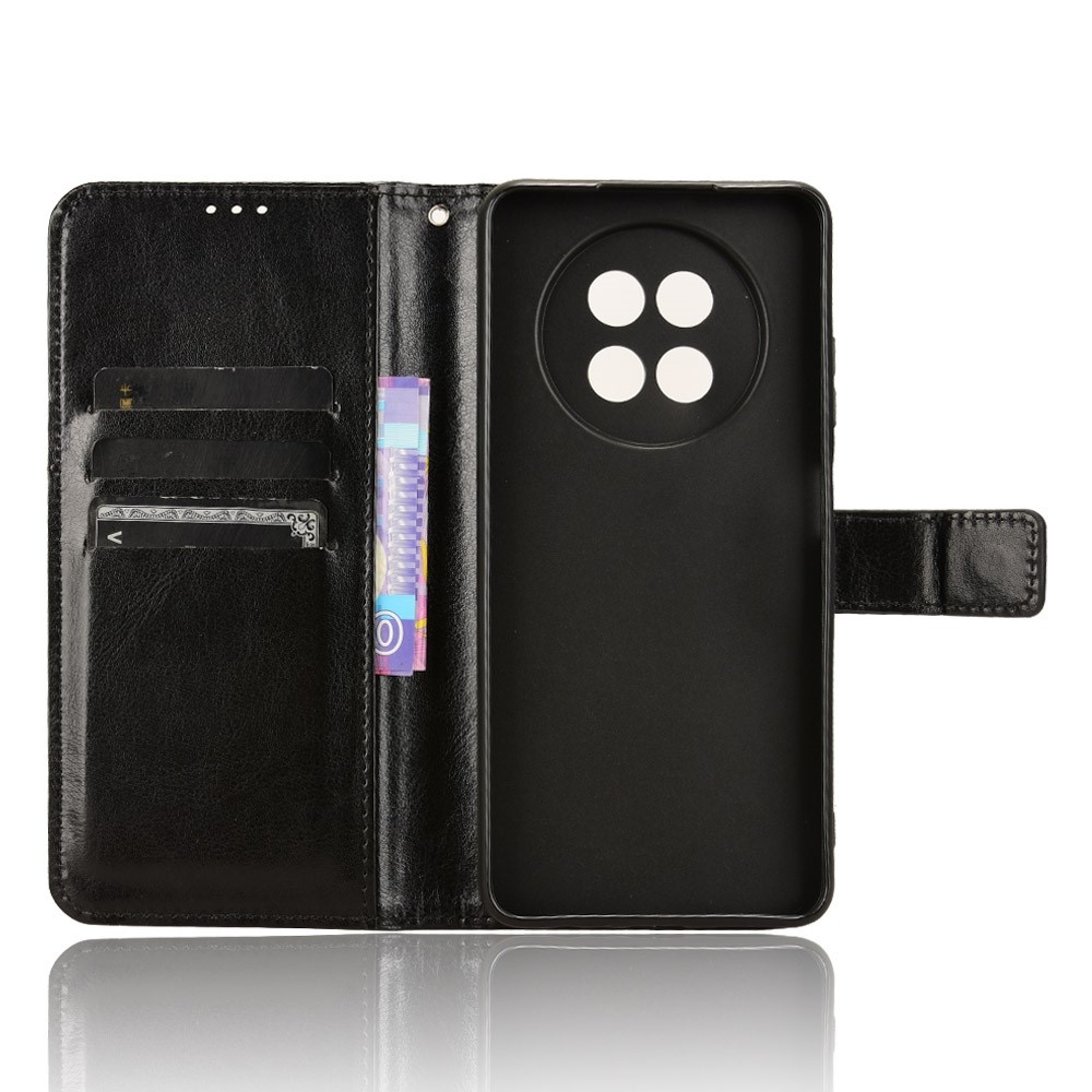 Őrült könyvtáska a Realme 12 5G/12x 5G készülékhez - fekete