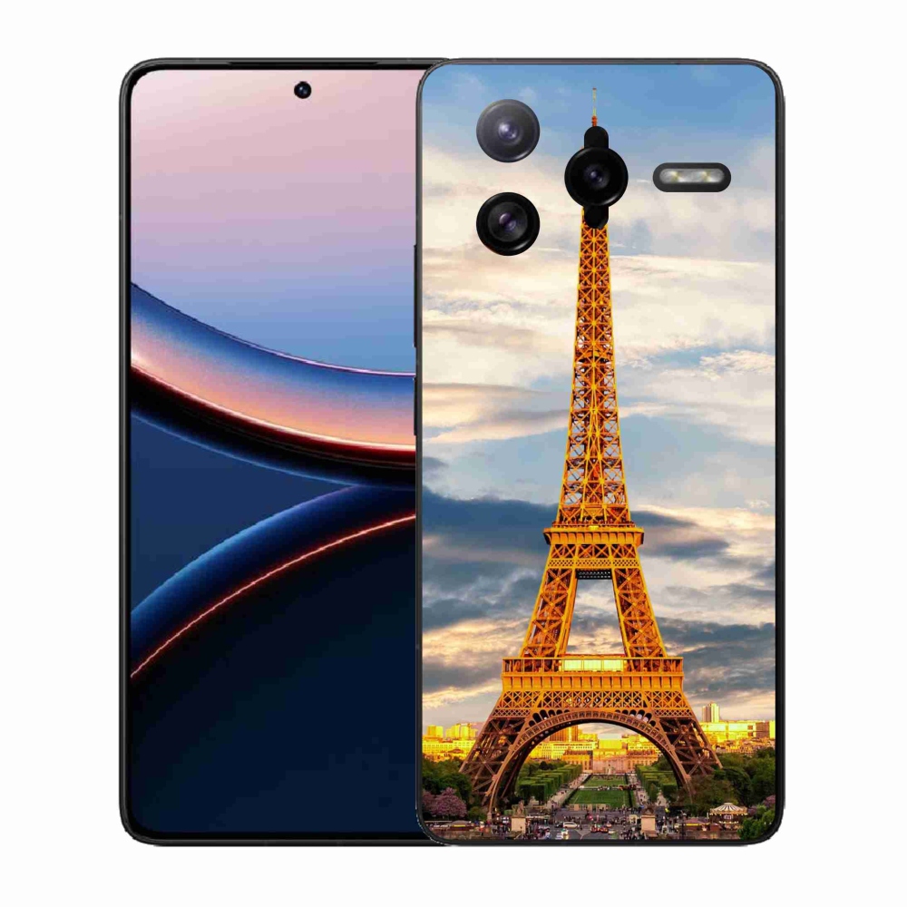 Gél borítás mmCase a Xiaomi Poco F7 Ultra számára - eiffel torony 3