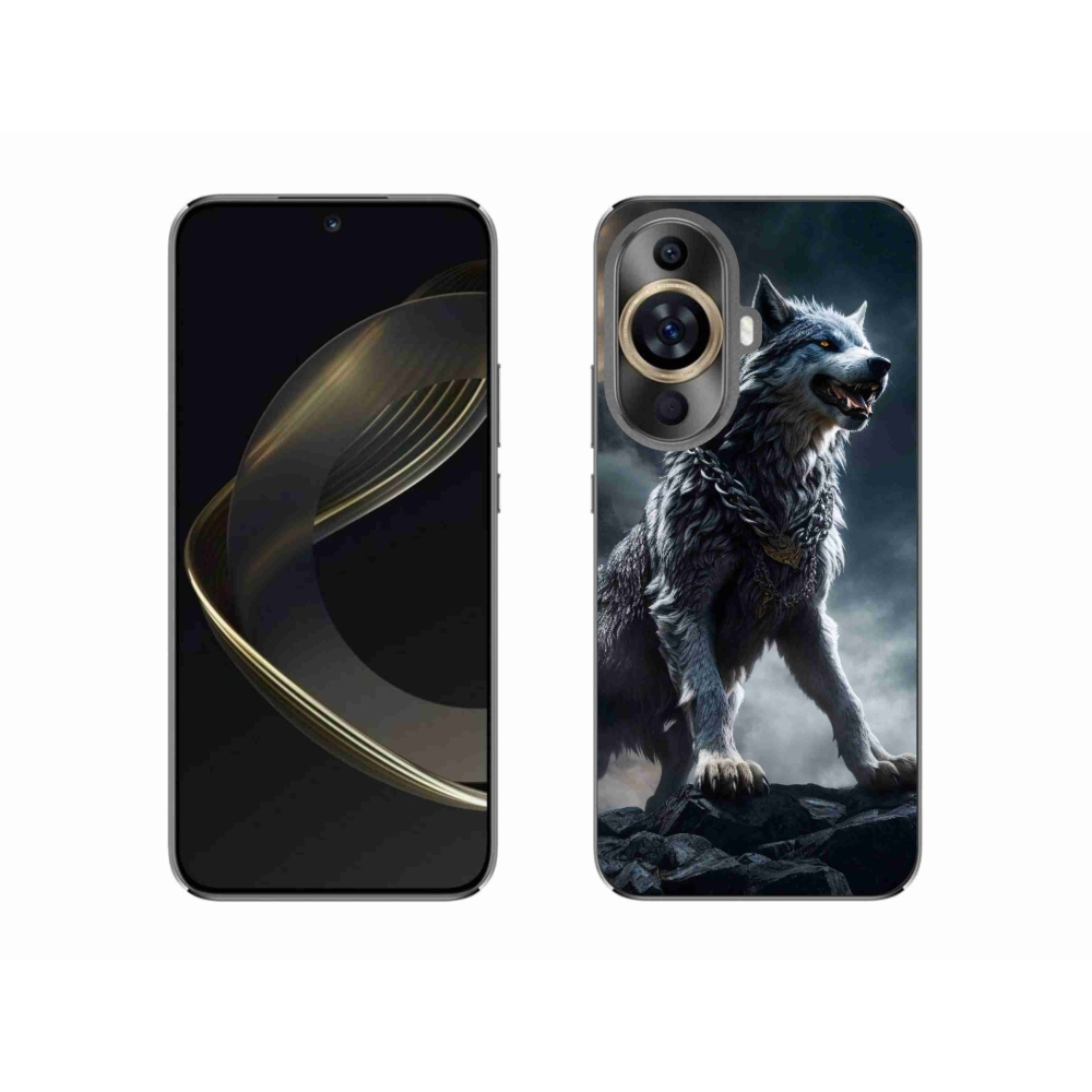 Gél borítás mmCase a Huawei Nova 11 készülékhez - farkas 1