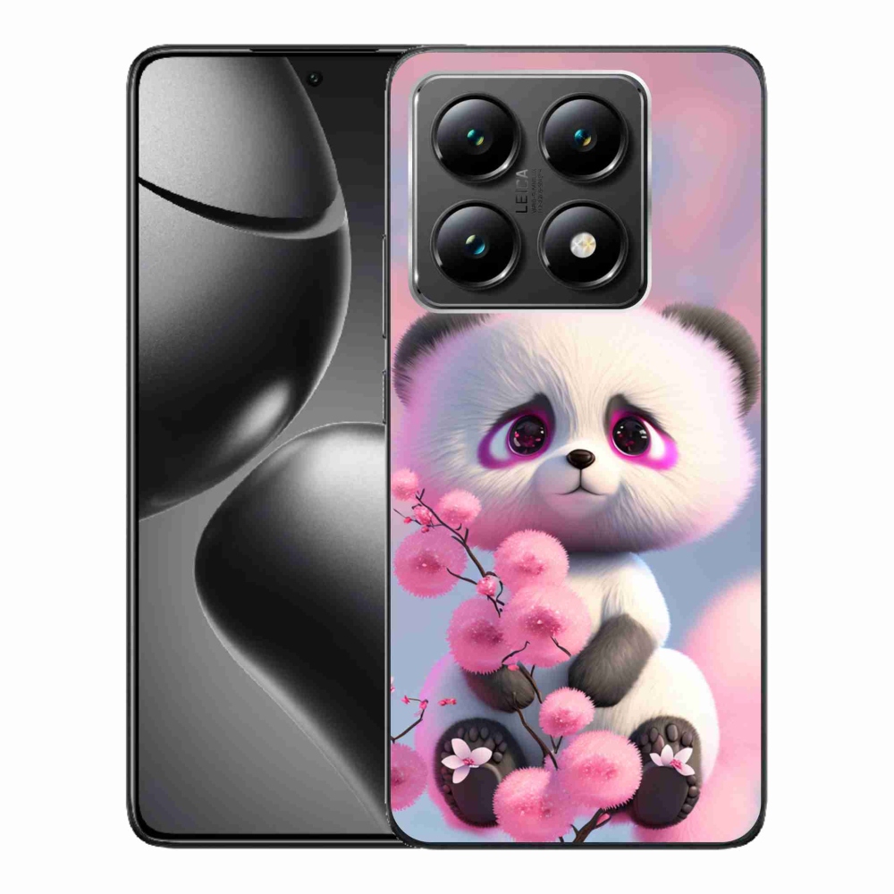 Gél borító mmCase a Xiaomi 14T-hez - aranyos panda 1