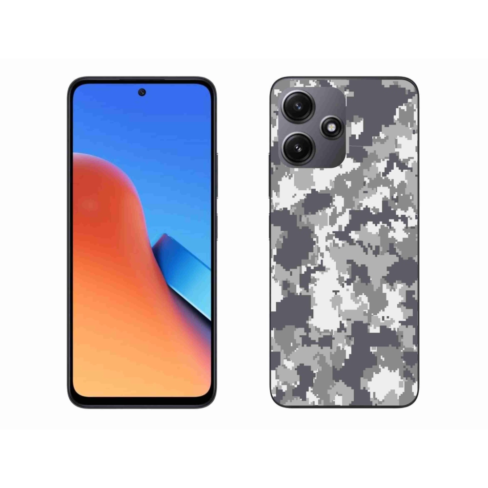 Gél borítás mmCase a Xiaomi Redmi 12 5G-hez - álcázó minta 2