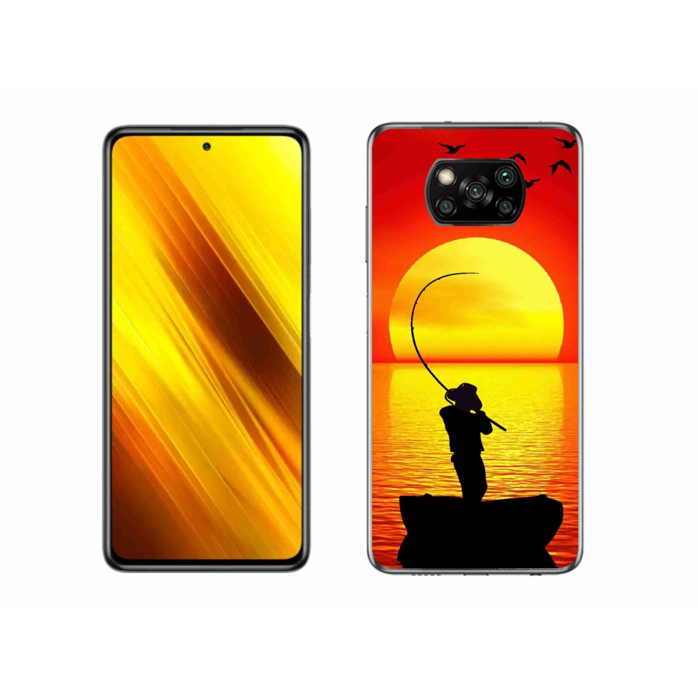 Gél borítás mmCase a Xiaomi Poco X3 Pro számára - halászat