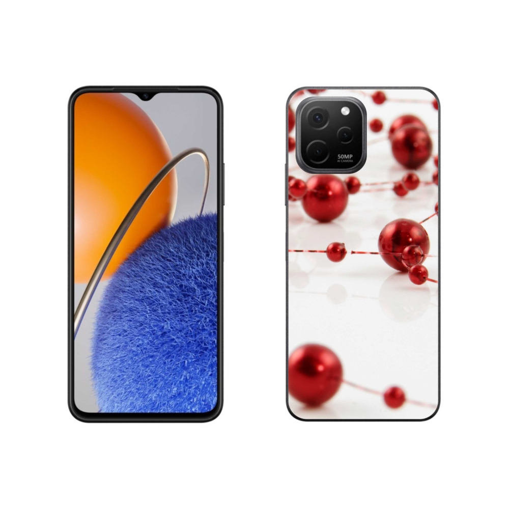Gél borítás mmCase a Huawei Nova Y61 készülékhez - karácsonyi lánc
