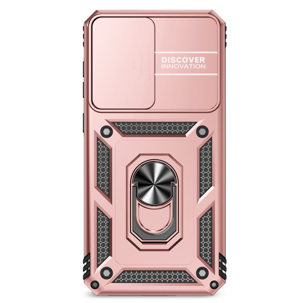 Gyűrűálló borítás Samsung Galaxy A36 5G készülékhez - rózsa arany