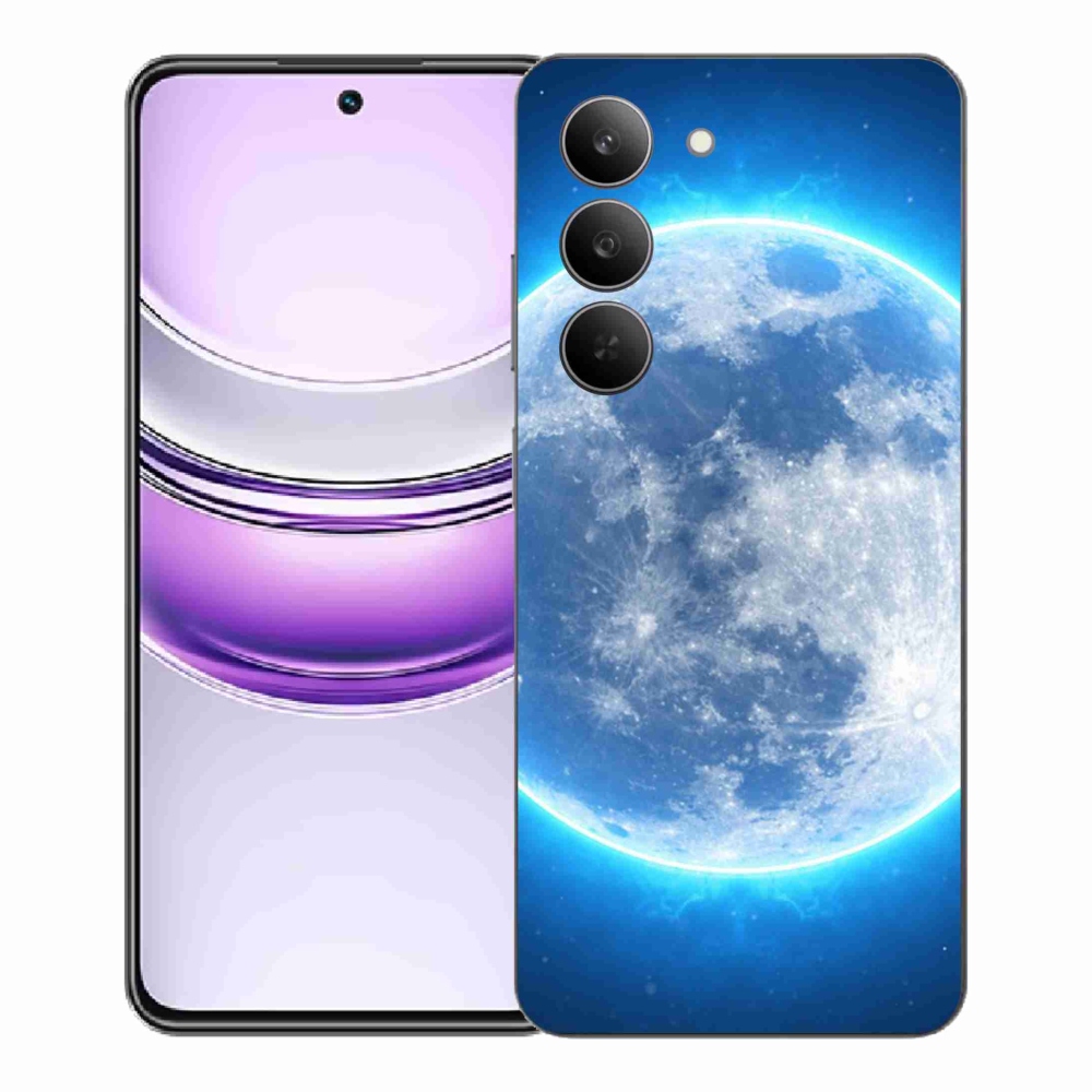 Zselés borítás mmCase a Realme 14x 5G készülékhez - földgömb