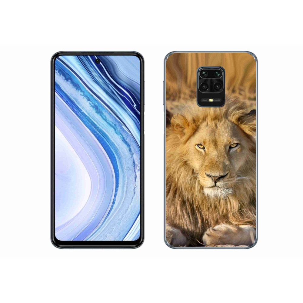 Gél borítás mmCase a Xiaomi Redmi Note 9S-hez - Lion 2