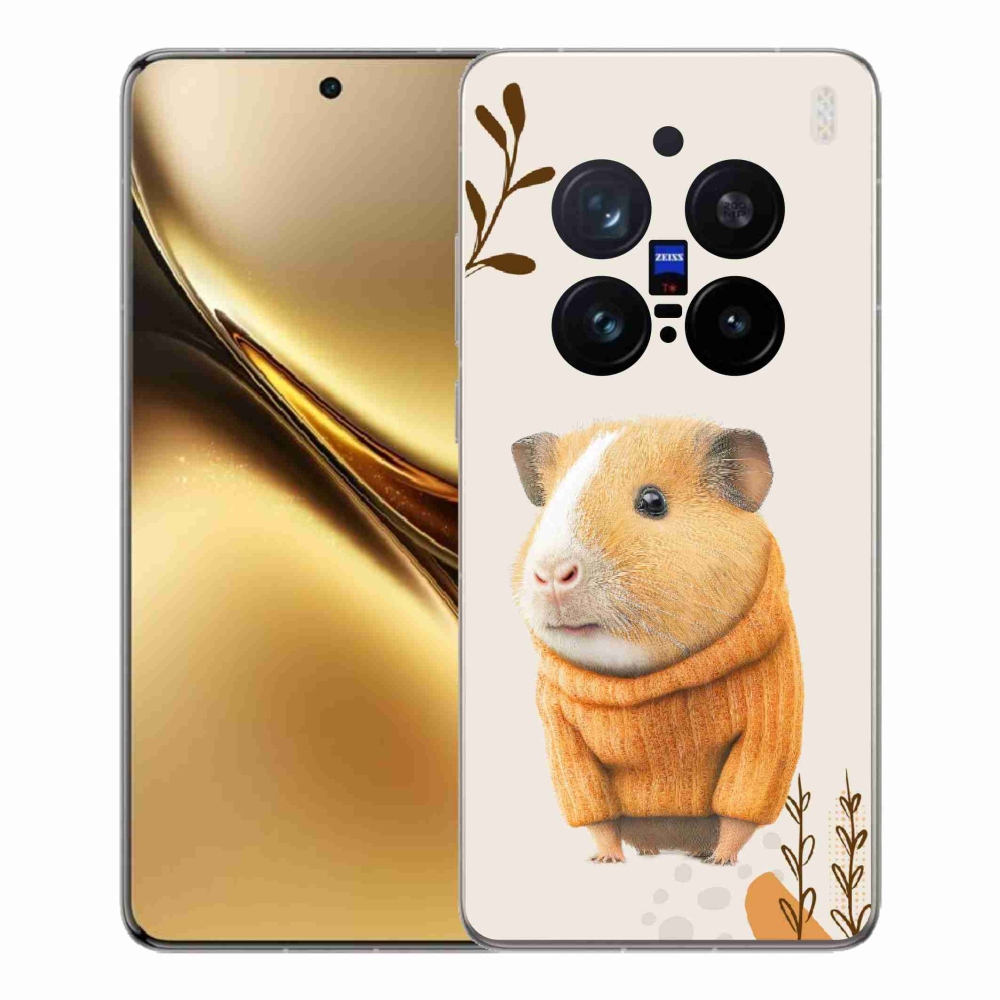 Gélburkolat mmCase a Vivo X200 Pro 5G-hez - tengerimalac pulóverben