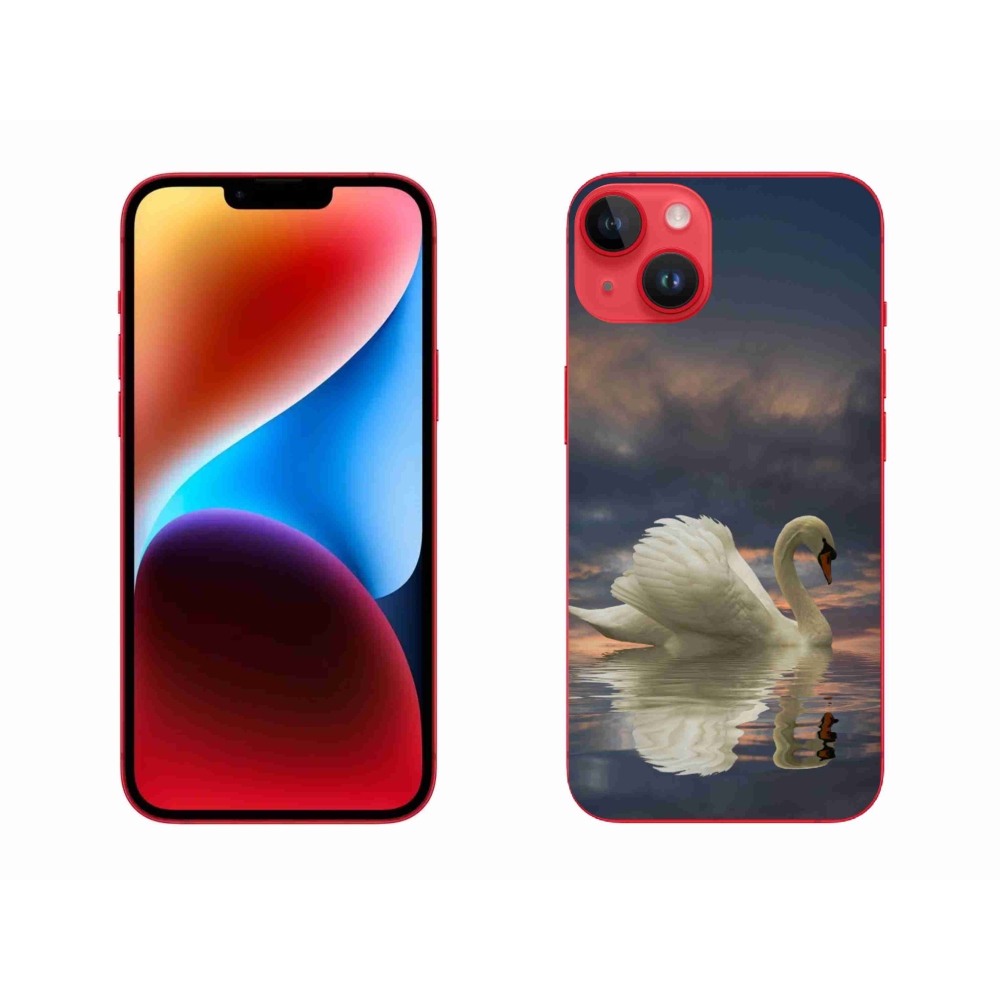 Gél védőhuzat mmCase iPhone 14 Plus készülékhez - hattyú