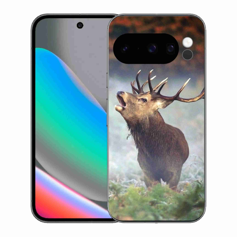 Zselés borítás mmCase a Google Pixel 10 Pro számára - szarvas 2