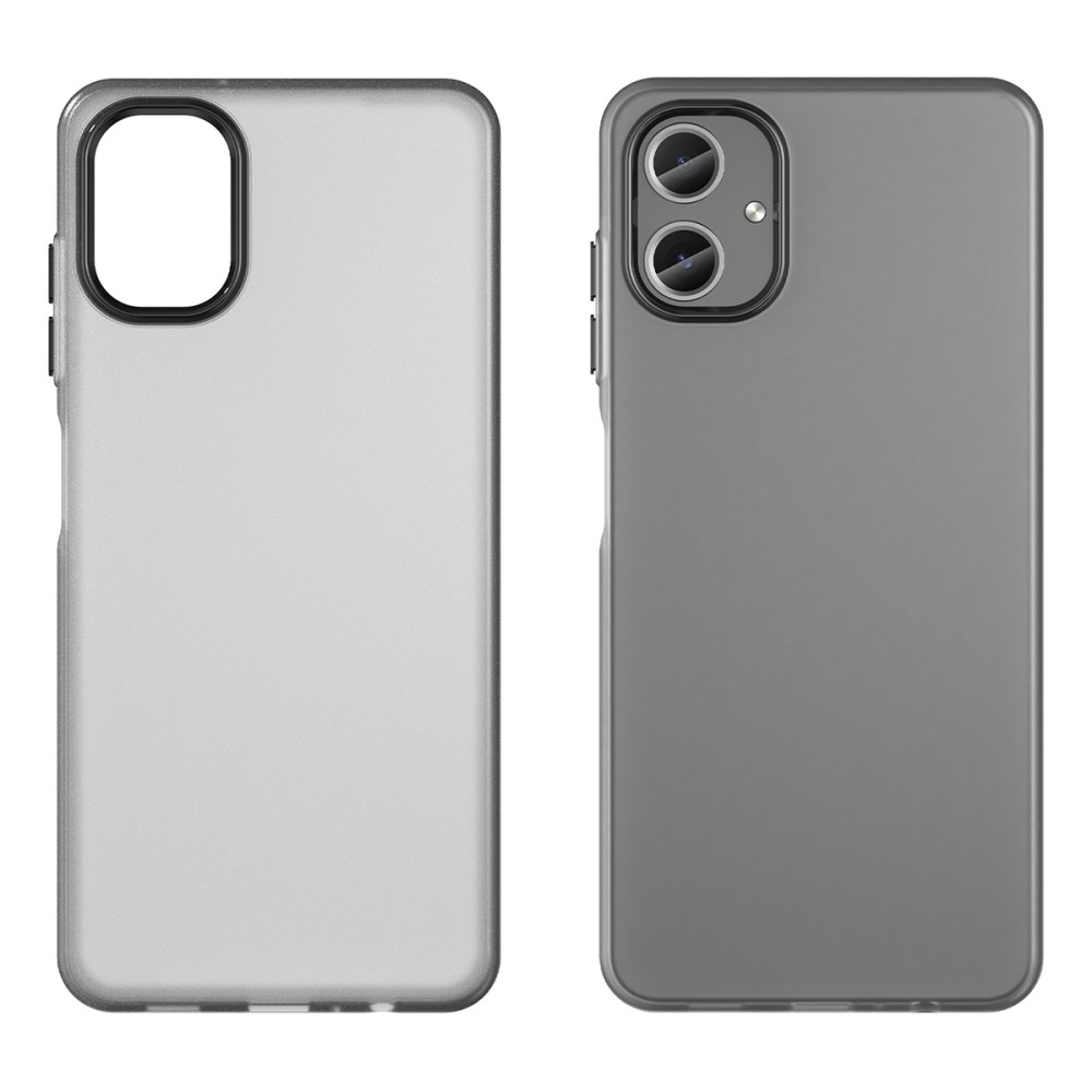 Candys matt zselés tok Samsung Galaxy A06 4G készülékhez - fekete