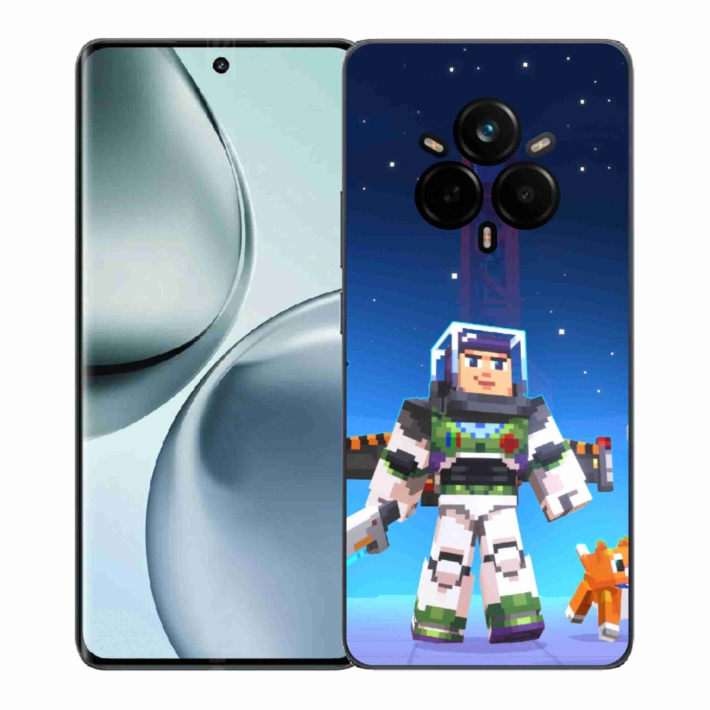 Gél borítás mmCase a Realme 14 Pro+ 5G számára - minecraft 2