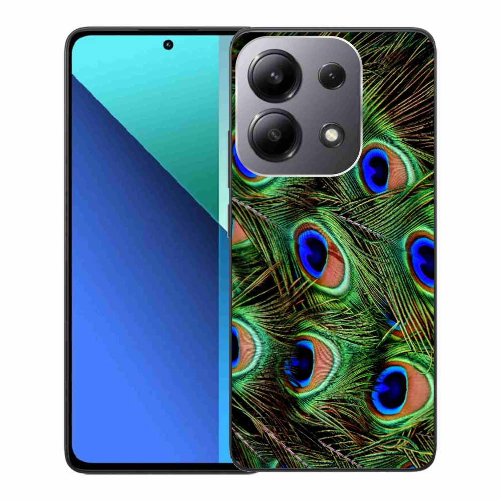 Gél borítás mmCase a Xiaomi Redmi Note 13-hoz - pávatoll