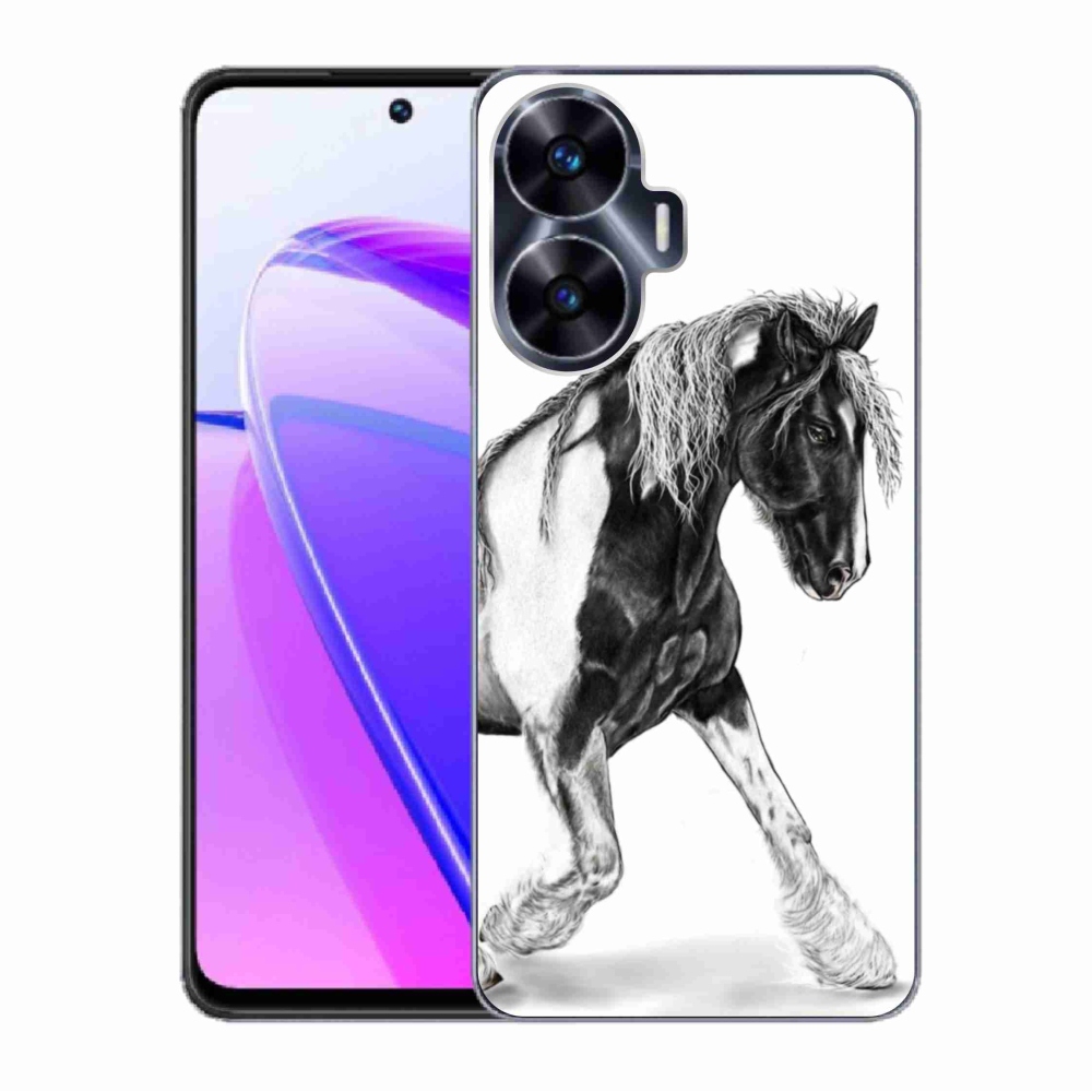 Zselés borítás mmCase a Realme C55 készülékhez - ló