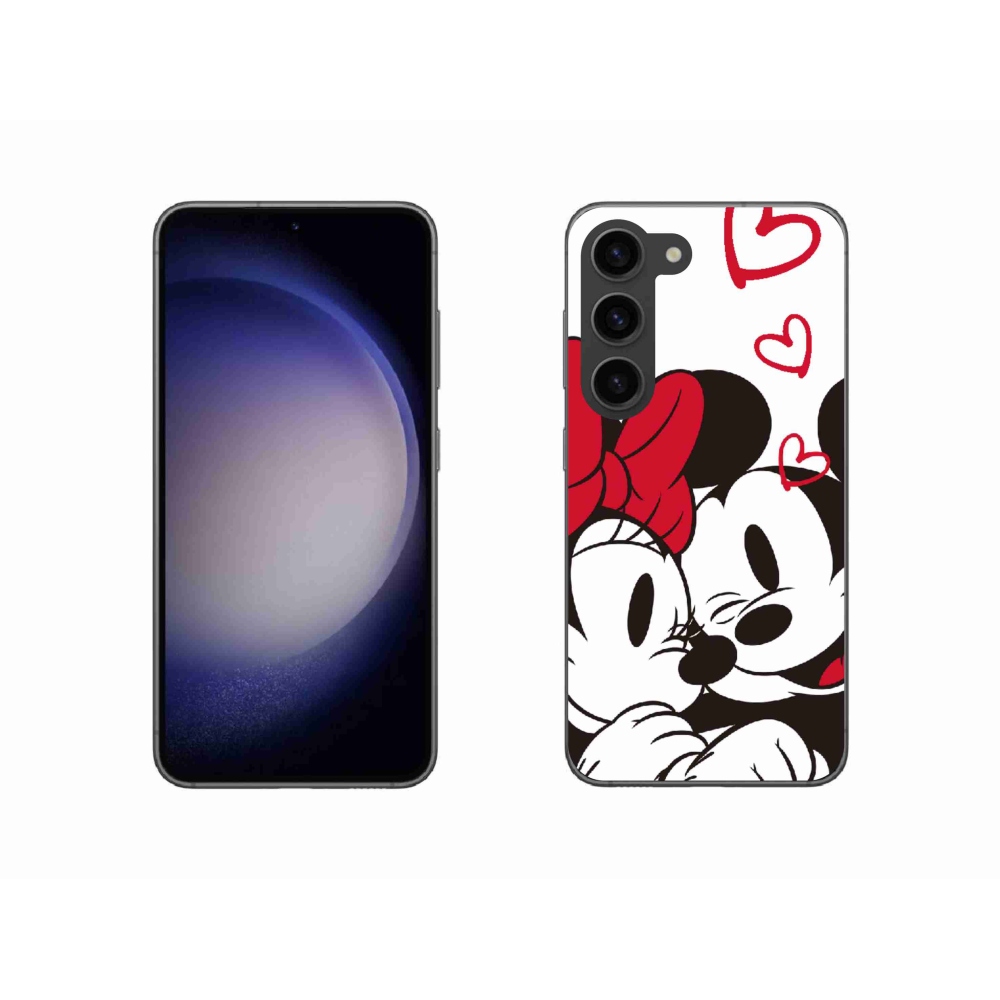 Zselés borítás mmCase Samsung Galaxy S23 5G - minnie és mickey