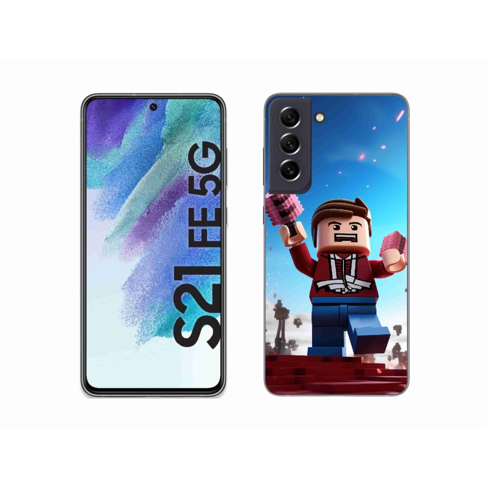 Zselés borítás mmCase Samsung Galaxy S21 FE 5G - roblox 2