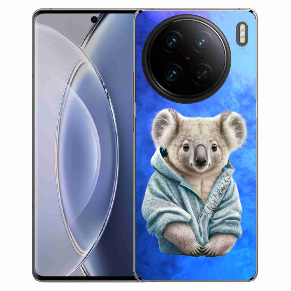 Gél borítás mmCase a Vivo X90 Pro készülékhez - koala pulóverben
