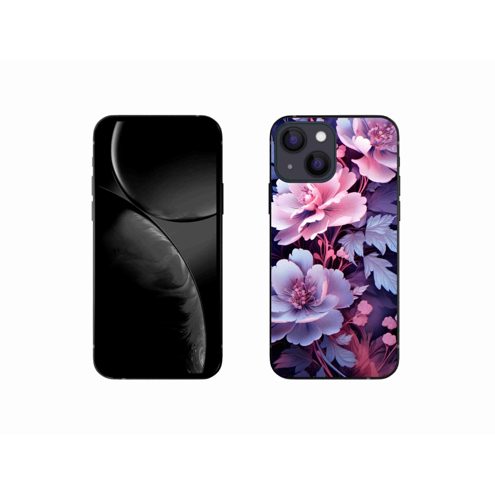 Zselés borítás mmCase iPhone 13 mini készülékhez - virágok 11