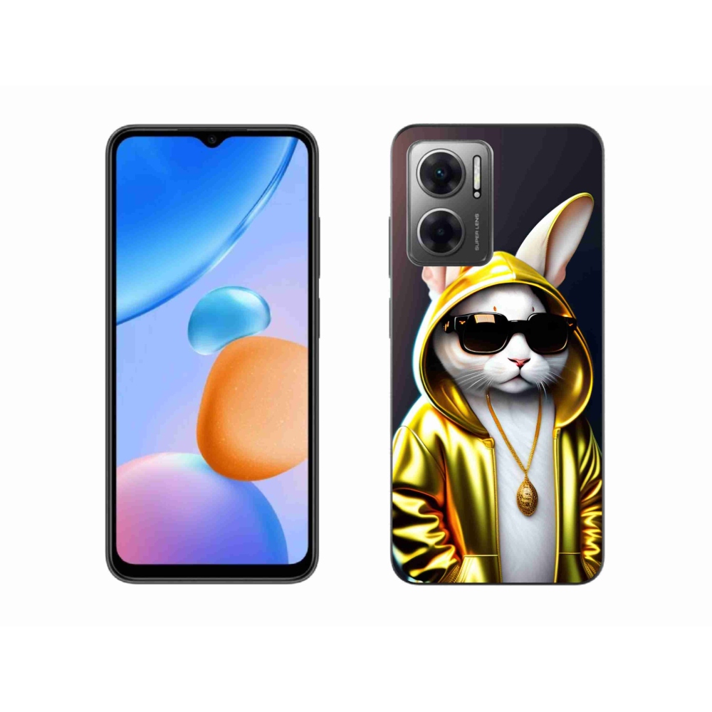 Gél borítás mmCase a Xiaomi Redmi 10 5G-hez - cat boss