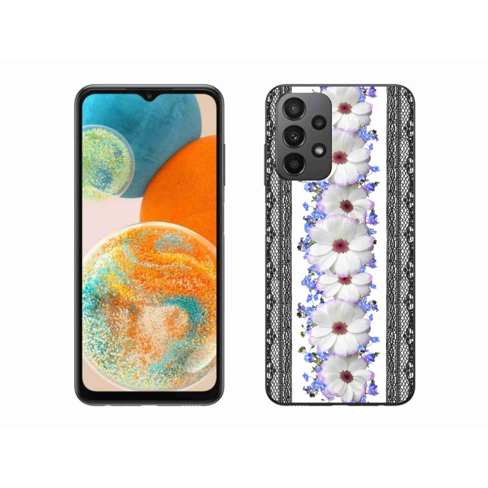 Gél borító mmCase Samsung Galaxy A23 4G/5G - virágok 8