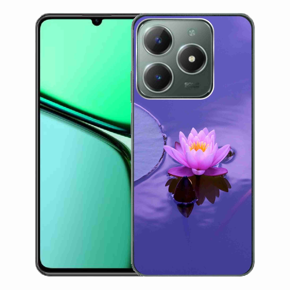 Gél tok mmCase a Realme C61 készülékhez - virág a felületen