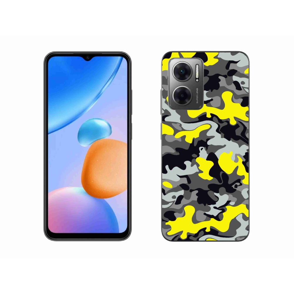 Gél borítás mmCase a Xiaomi Redmi 10 5G-hez - álcázó minta 6