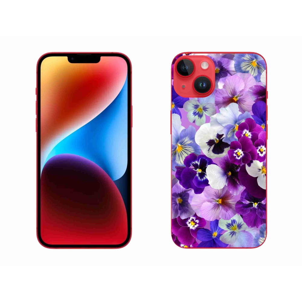 Gél borítás mmCase iPhone 14 Plus készülékhez - virágok 9