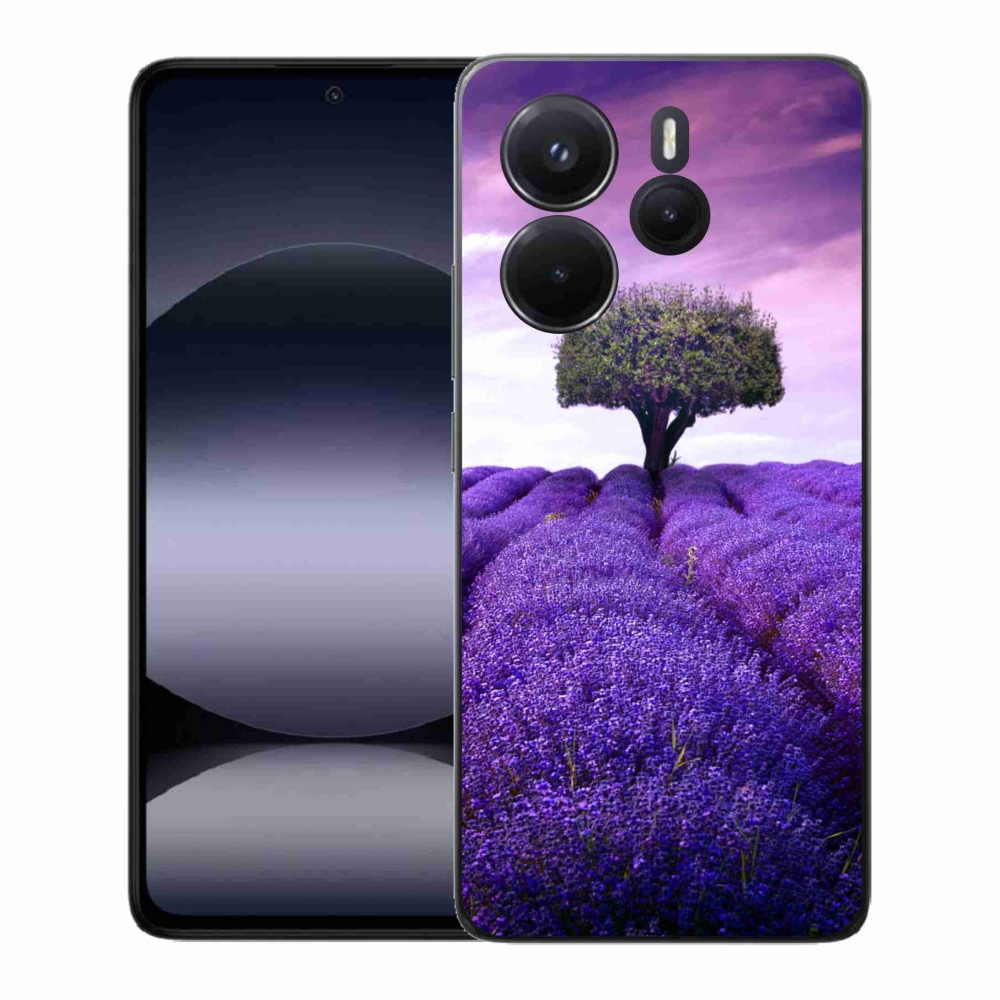 Gél borítás mmCase a Xiaomi Redmi Note 14-hez - levendula rét