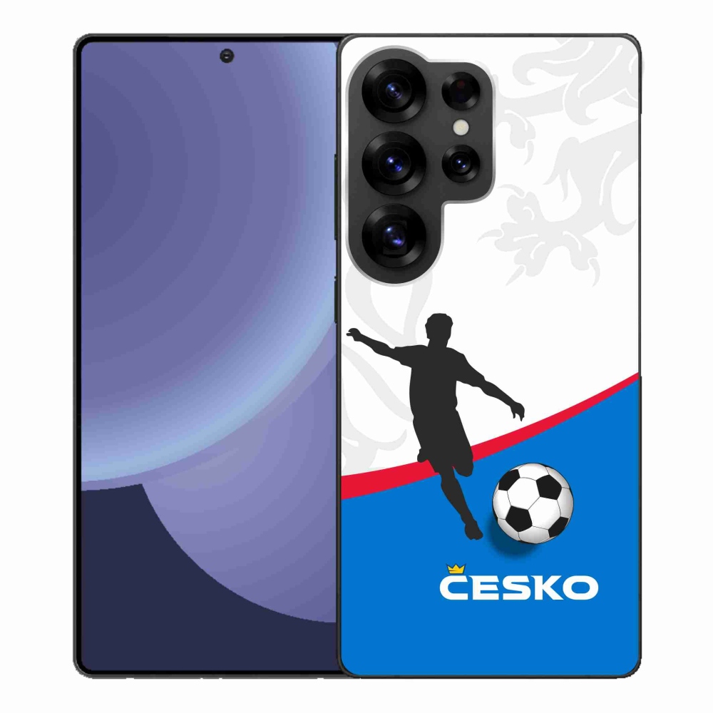 Gél borítás mmCase Samsung Galaxy S25 Ultra - futball Csehország 1