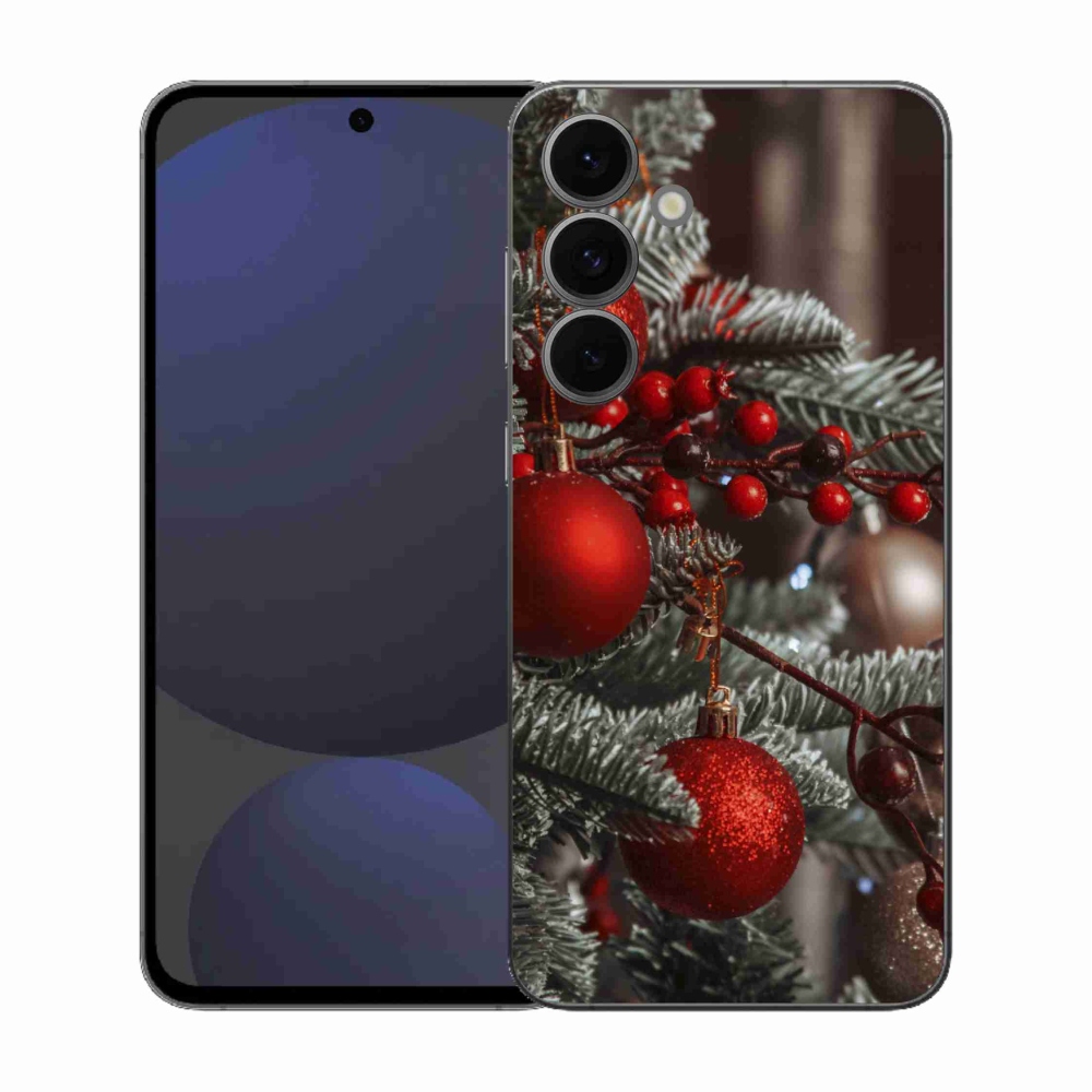 Gél borítás mmCase Samsung Galaxy S25 FE - Karácsonyi dekoráció 2