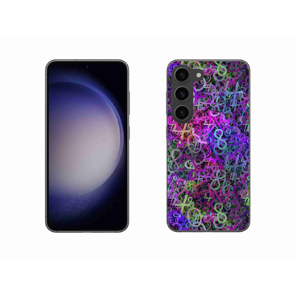 Gél borítás mmCase Samsung Galaxy S23 5G - absztrakt motívum 25